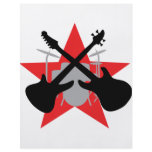 band guitar drum star flyers