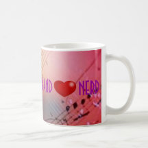 Band *heart* Nerd Mug