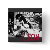 band. . . Leon buttons