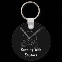 band logoblack, Running With Scissors keychains