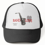Band/Love/Saxophones Rock Hat