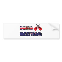 Band Meeting Murray bumper stickers