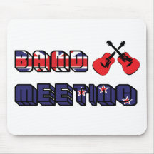 Band Meeting Murray Mouse Pads