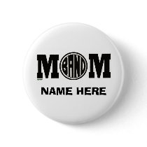 BAND MOM (CUSTOM) buttons