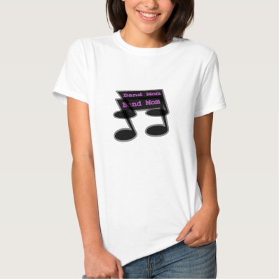 Band Mom Music Note Shirts