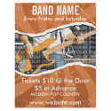 Band Name Music Flyer 2 by ZazzleFlyers Band Name Music Flyer 2