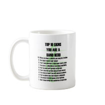 Band Nerd Top 10 Coffee Mugs