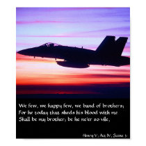 Band of Brothers - F-18 posters