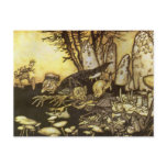 Band of Workmen by Arthur Rackham Postcards