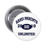 Band Parents Unlimited/ Navy Pinback Button