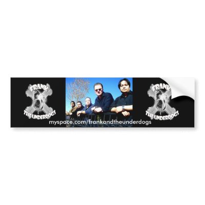 Band Picture Bumper Sticker by foreigndog