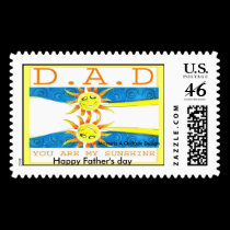 Band Postage - dad postage