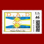 Band Postage - dad stamps