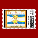 Band Postage -dad you are my sunshine  stamps
