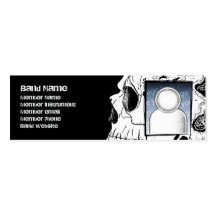 Band profile cards business card