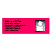 Band profile cards business card template