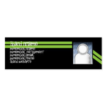 Band profile cards business cards