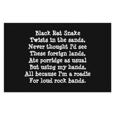 Band Roadie Poem. Custom Stationery Design by Slogans_Humor_Text