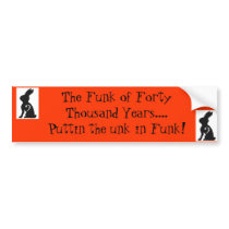 Band Slogan bumper stickers