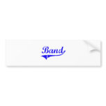 Band Surname Classic Style Bumper Stickers