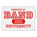 Band University cards