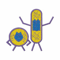 Bandaid People embroidered shirts by ZazzleEmbroidery Bandaid People embroidered shirts