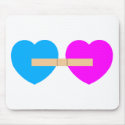 Bandaide Love mousepads