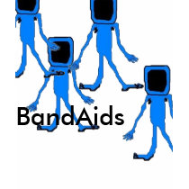 BandAids Classic t-shirts