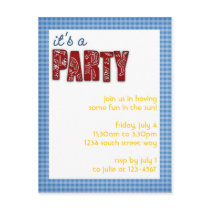 Bandana Invitation