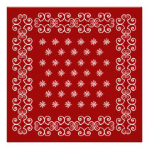 Bandana Invitations Invites to Western Theme Party invitations