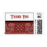 Bandana Thanks Stamps