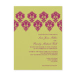 wed, wedding, cranberry, marriage, damask, formal,