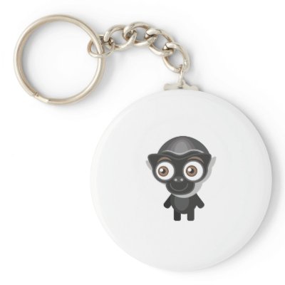 Banded Leaf Monkey - My Conservation Park Keychains by MyConservationPark