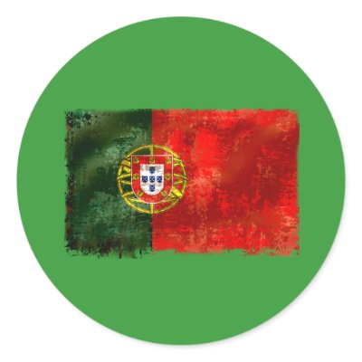 Bandeira Portuguesa - Estilo retro Sticker by SeleccaoPortuguesa