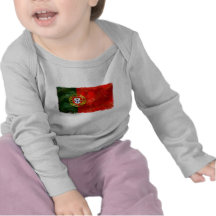 Bandeira Portuguesa - Estilo retro Tshirt