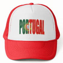 Bandeira Portuguesa - Marca "Portugal" por Fãs Mesh Hat