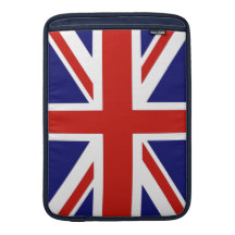 Bandera británica funda  MacBook