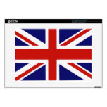 Bandera británica calcomanías para 38,1cm portátiles