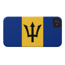Bandera de Barbados Case-Mate iPhone 4 Funda