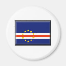 Bandera de Cabo Verde Iman De Nevera