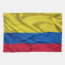 Bandera de Colombia Toalla
