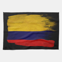 Bandera de Colombia Toalla De Mano