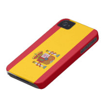 Bandera de España Case-Mate iPhone 4 Funda