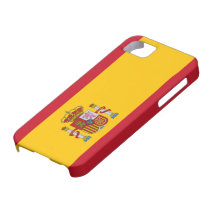Bandera de España iPhone 5 Case-Mate Cárcasa
