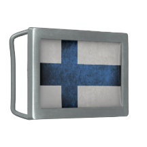 Bandera de Finlandia Hebillas Cinturón