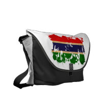 Bandera de Gambia Bolsa Messenger