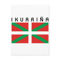 Bandera de Ikurrina Post Cards