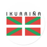 Bandera de Ikurrina stickers