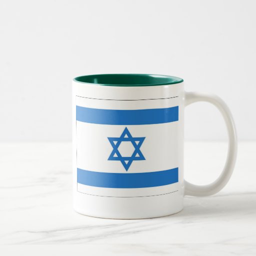Bandera de Israel Tazas