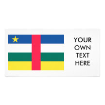 Bandera de la República Centroafricana Tarjetas Personales Con Fotos